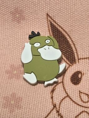 Psyduck Croc Charm Pokémon Water Type Confused Cute Yellow Duck Charm